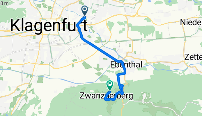 Route to Predigtstuhl