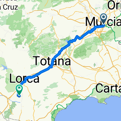 From Murcia to Puerto Lumbreras