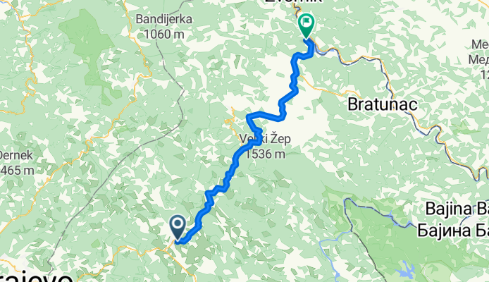 From Istočno Sarajevo to Zvornik