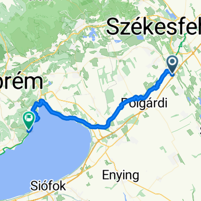 Szabadbattyán - Balatonalmádi +250m