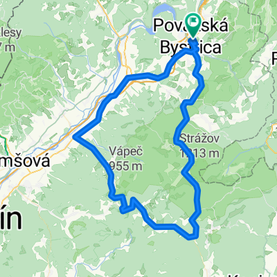 P.B.- Podskalie- Zliechov- Homolka- Valaská Belá- Ilava- 