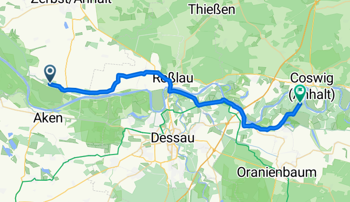 Aken - Coswig