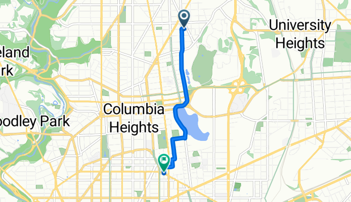 Fourth St NW, Washington to Eighth St NW, Washington