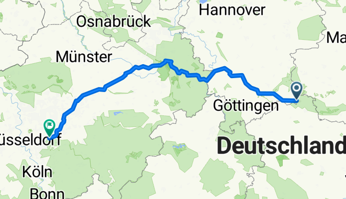 Von Ellrich bis Wuppertal