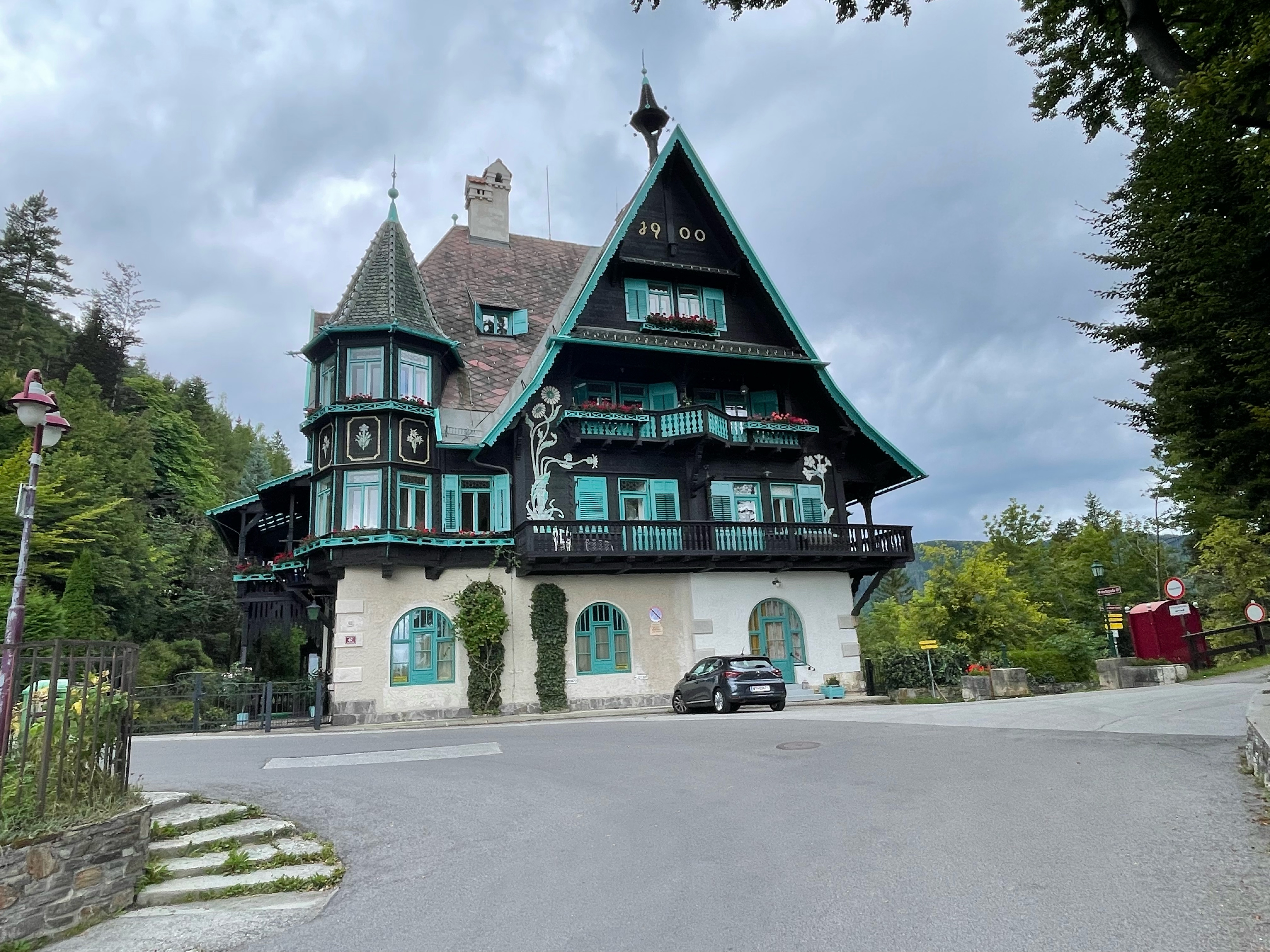 Weltkulturerbe Route von Gloggnitz Bahnhof auf den Semmering