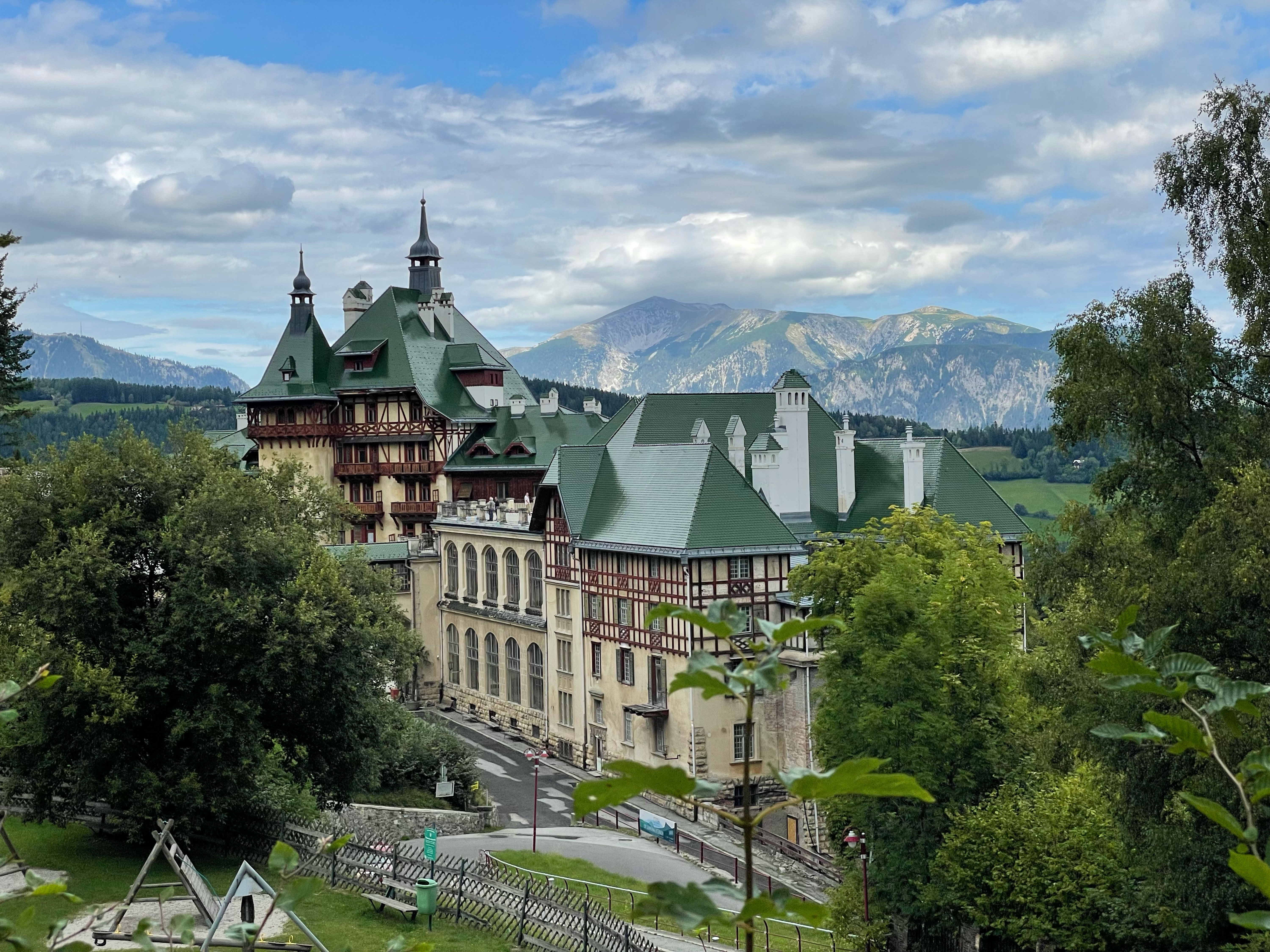 Weltkulturerbe Route von Gloggnitz Bahnhof auf den Semmering