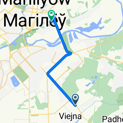 Маршрут в Днепровский бульвар