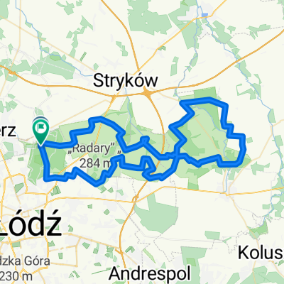 Szlak rowerowy po Parku Krajobrazowym Wzniesień Łódzkich