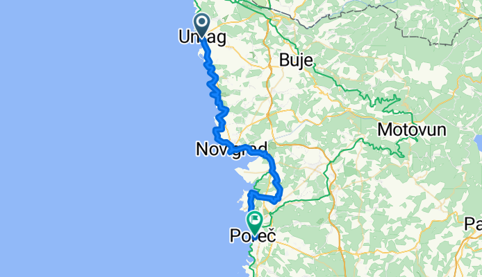 Von Umag bis Porec