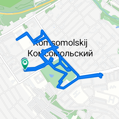 От Парковая улица до Парковая улица