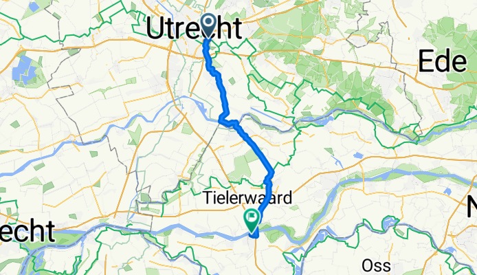 From Utrecht to Zaltbommel
