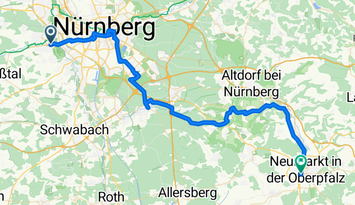Zirndorf - Neumarkt in der Oberpfalz