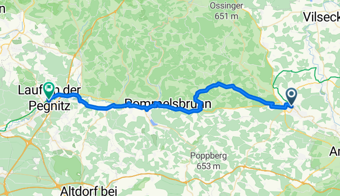 Sulzbach-Rosenberg - Lauf an der Pegnitz