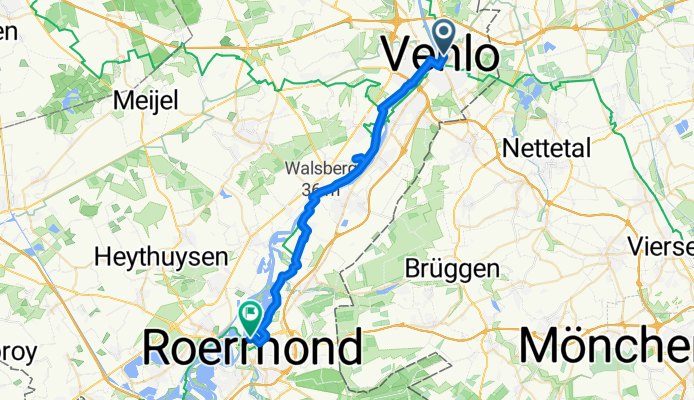 From Venlo to Roermond