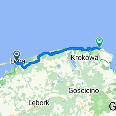 Jachtowa, Łeba do Obrońców Westerplatte, Jastrzębia Góra