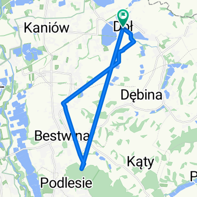 036 Dankowice - Hałcnów - Jawiszowice - Dankowice (II)