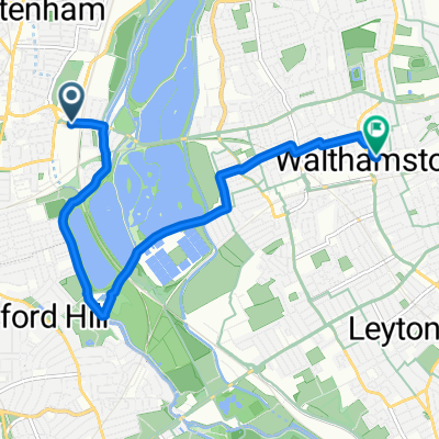 Tottenham Hale Retail Park, London to St Mary Road, London