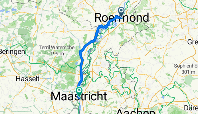 From Roermond to Maastricht