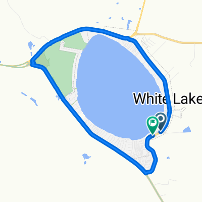 Holiday Resort Ln, White Lake to Holiday Resort Ln, White Lake