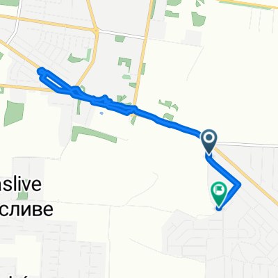 Червоногірська вулиця, Колоденка to Дерманська вулиця, Рівне