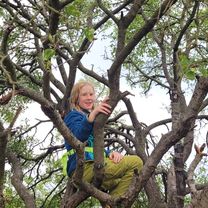 Parstein nach Dorfstraße