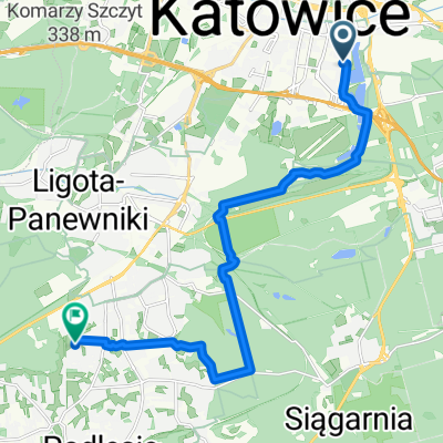 I Paderewskiego, Katowice do Orla, Katowice