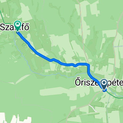 Városszer, Őriszentpéter - 7455-ös mellékút, Szalafő