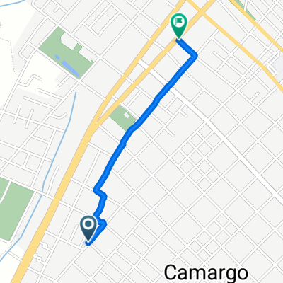 Calle Venustiano Carranza, Santa Rosalía de Camargo a Boulevard González Ortega, Santa Rosalía de Camargo