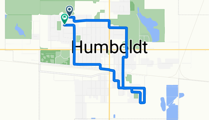 Swain Cres, Humboldt to Swain Cres, Humboldt