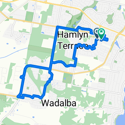 Satinash Dr, Hamlyn Terrace to Satinash Dr, Hamlyn Terrace