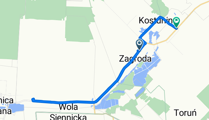 Zagroda, Siennica Różana do Żdżanne, Siennica Różana