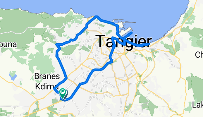 circuit moujamaa playa rmelkala mesnana et retour.