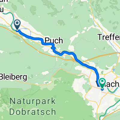 Oberdorfstraße naar Italiener Straße 14a