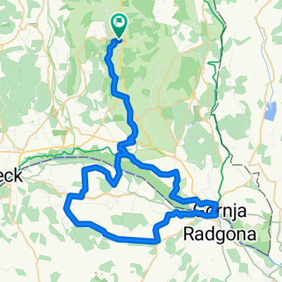 GPX Download: Hauptplatz Bad Radkersburg – Liebmannsee Runde von Straden