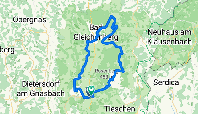 GPX Download: Vulkanland-Aussichtsturm – Wallfahrtskirchen von Straden Runde von Straden