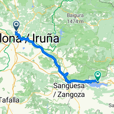 De Calle Baserri à Sigüés