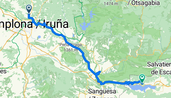 De Calle Baserri à Sigüés