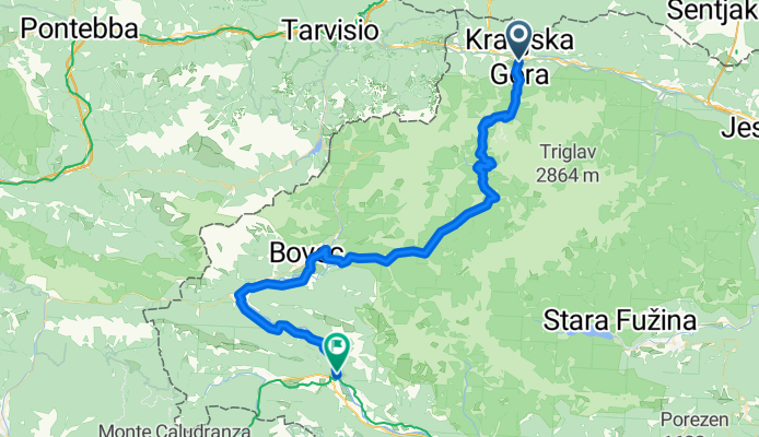 Kranjska Gora - Kobarid