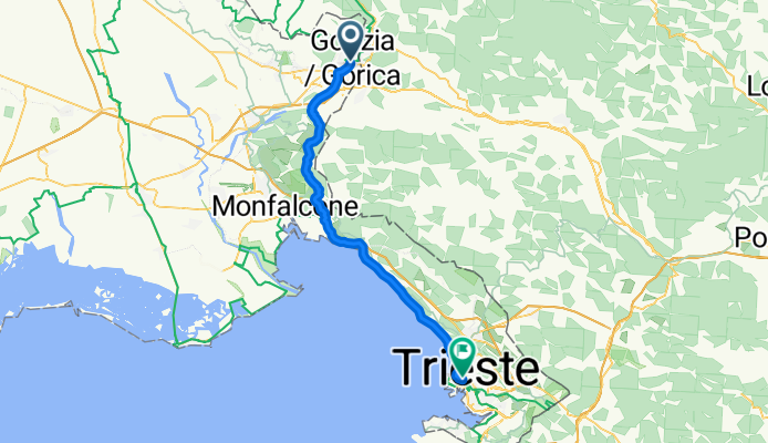 Šempeter pri Gorici - Trieste