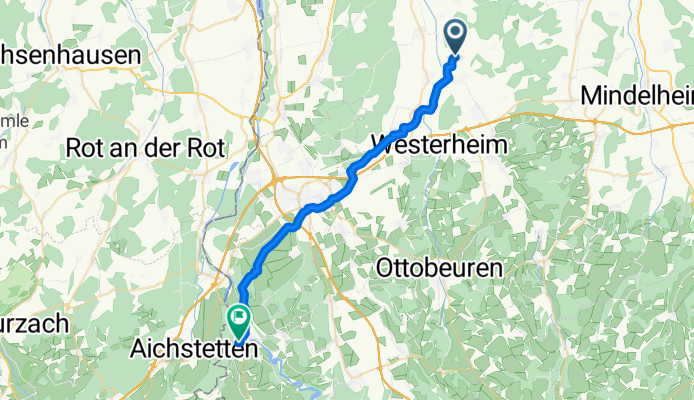 Zugspitzstraße, Lauben nach Deybachstraße, Lautrach
