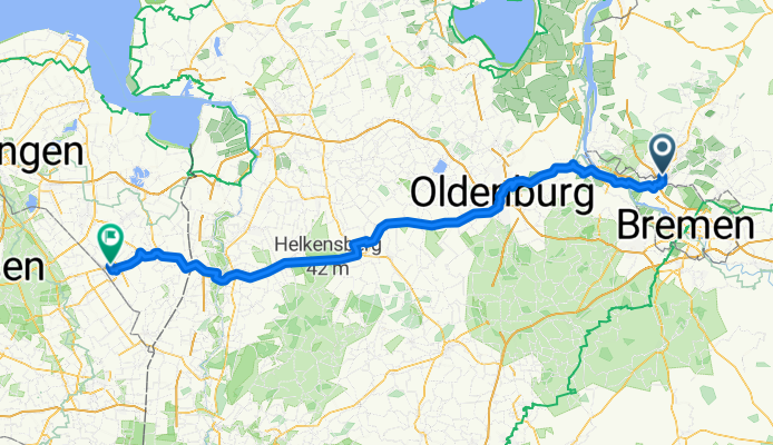 Bremer Landstraße nach De Vloeivelden