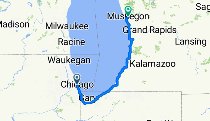 From Chicago to Muskegon