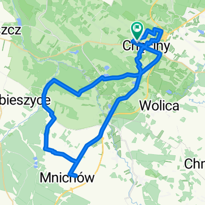 Spacerowa, Chęciny do Spacerowa, Chęciny