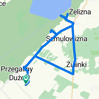 Przegaliny Duże, Komarówka Podlaska do Przegaliny Duże, Komarówka Podlaska
