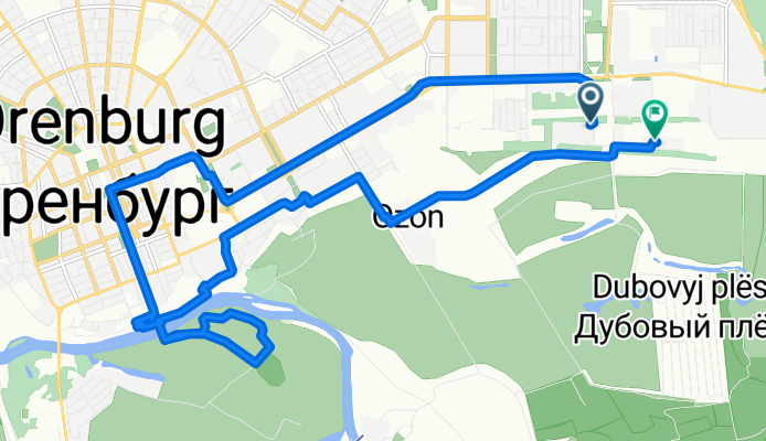 От улица Геннадия Донковцева корпус до улица Геннадия Донковцева