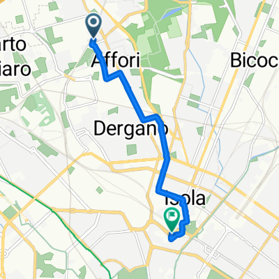 Da Milano Affori a Piazza Sigmund Freud