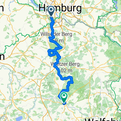 Am Neugrabener Bahnhof nach Bahnhofsplatz