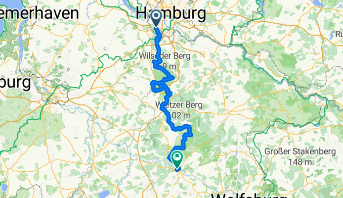 Am Neugrabener Bahnhof nach Bahnhofsplatz