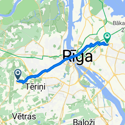 От Muzeju iela до Dzelzavas iela 6A
