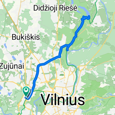 L. Asanavičiūtės gatvė 38A to Žemaitijos g